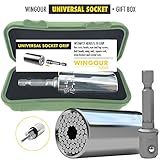 Universal socket - Universal wrenches - Power socket wrench - 7-19mm universal socket wrench - Universal grip gator socket - Magic socket drill - Power ratchet wrench - Universal wrench gator socket