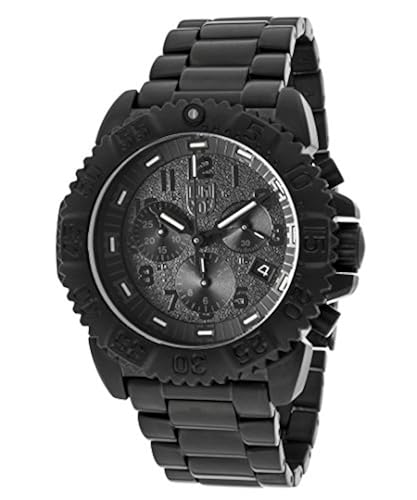 Luminox Men's Colormark Series 3080 Chrono Gunmetal Ip Ss