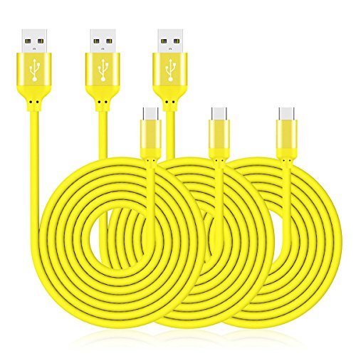 USB Type C 10Ft Charging Cable,VICOX 3Pack USB C Fast Charger Data Cord for 2018 iPad Pro,Samsung Galaxy Note 8 9 S9 S8 S9+ A9s,Oneplus 5 5T 6T 6,LG G7 V40 V35,Moto G6 G6 Plus,Google Pixel 2 3 XL etc