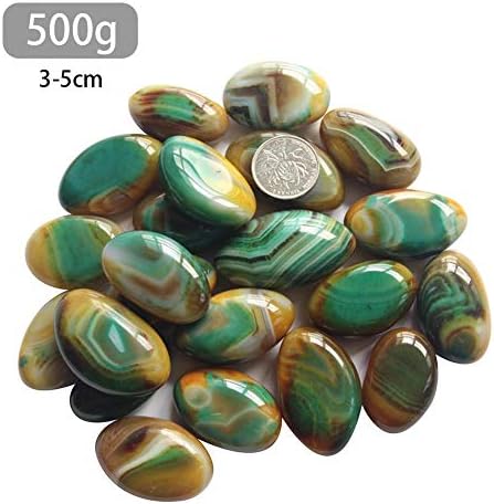 Libertry Fine Rain Stone Natural Pebbles Agate Stone Potted Garden Sidewalks Aquarium Cobblestone Colorful