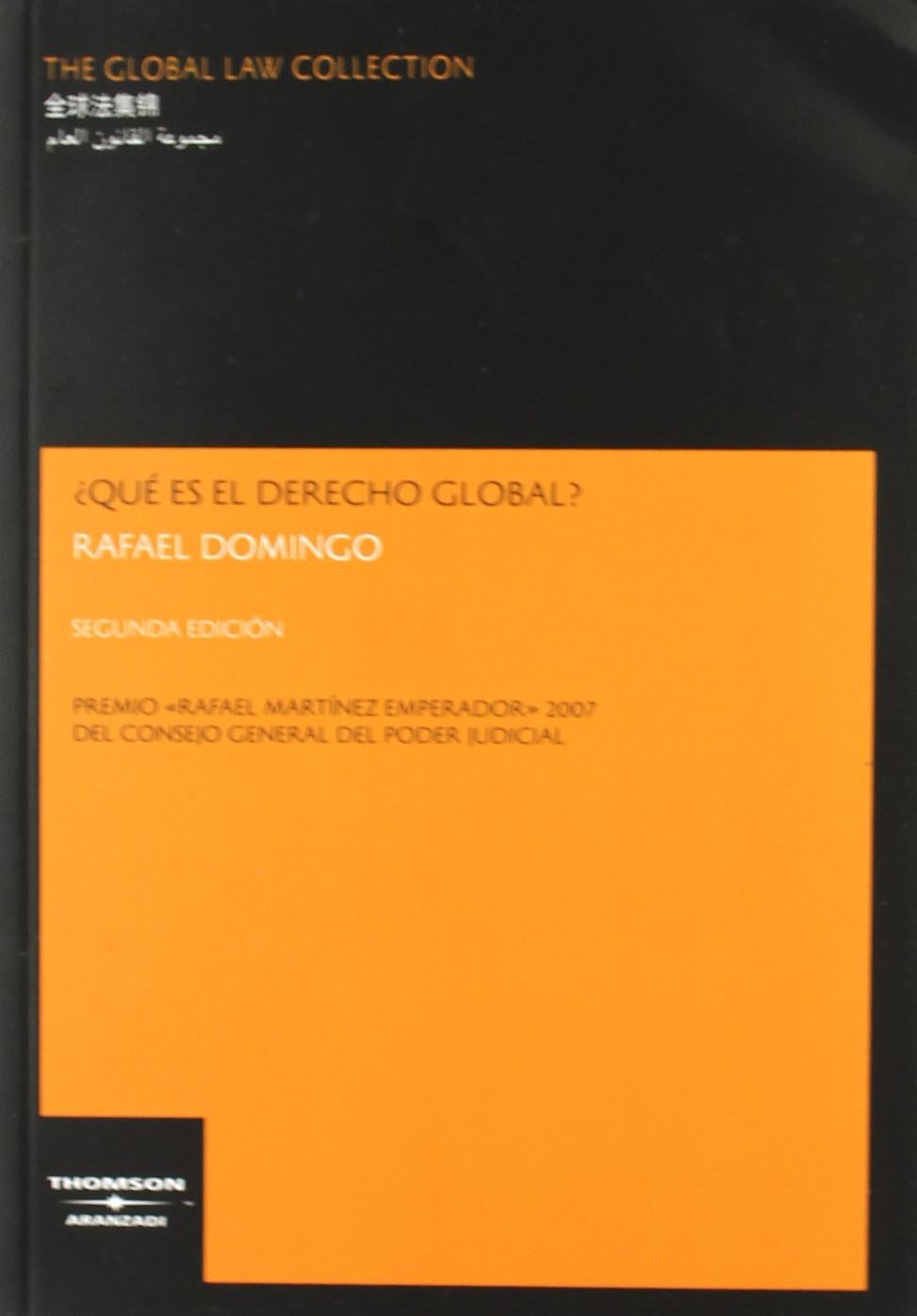 Que Es El Derecho Global Global Law Collection Rafael - 