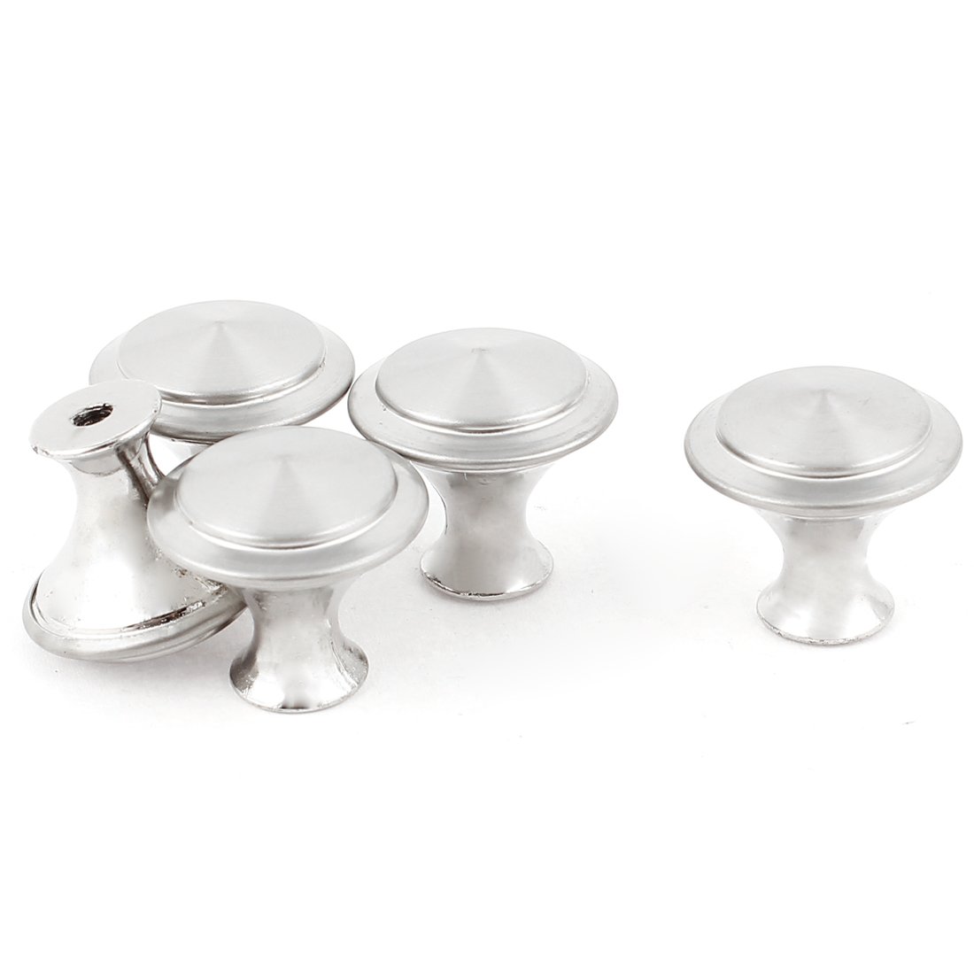 Sourcingmap Kitchen Cabinet Cupboard Door 24mm Dia Drawer Pull Handle Knob 5pcs