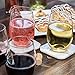 ConnectedPlus 16 oz Stemless Plastic Wine Glasses: Set of 6 Tritan Shatterproof, Reusable Stemless Wine Cups Perfect for Outdoor Picnics