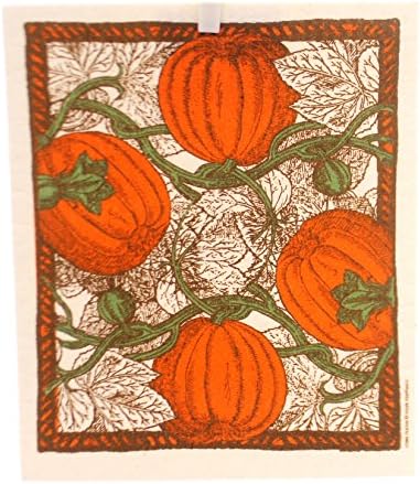 Swedish Dish Cloth PUMPKINS Fabric Premier Kitchen Cloth 21860