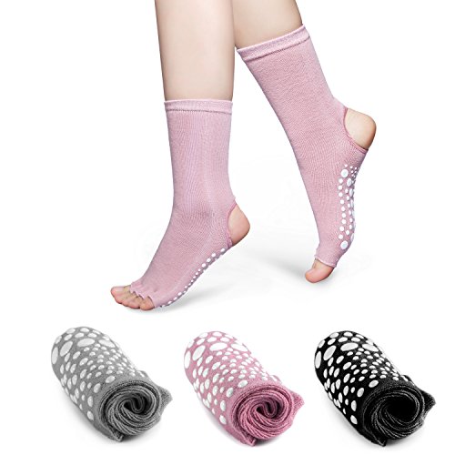 Sfs yoga socks non slip socks all grip for yoga pilates barre ope…