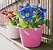 Red Gorilla Medium Flexible Plastic Tub, Toy Storage, Laundry, Gardening & More, 26 Liter/6.8 Gallon, Blue