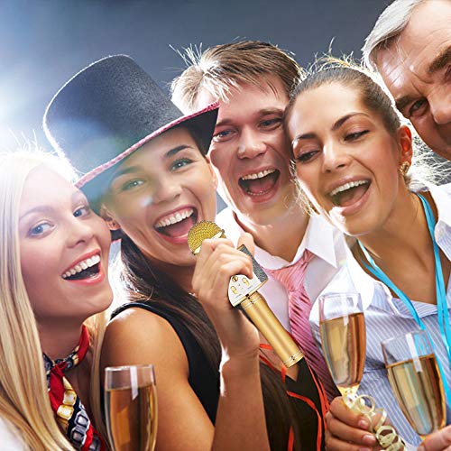 image for LET'S GO! Bluetooth Microphone for Kids Girls，DIMY Tosing Wireless K