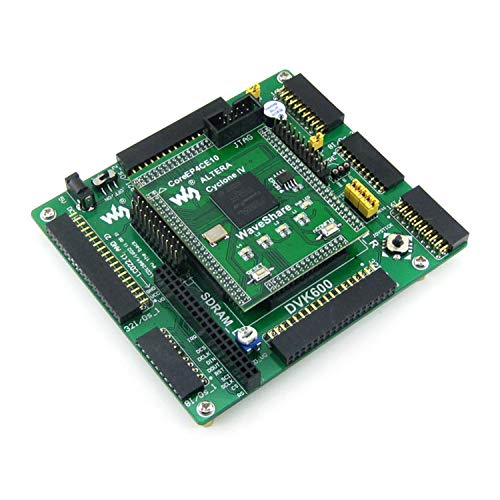 Designed for ALTERA Cyclone IV Series, Features the EP4CE10 Onboard, Open Source Electronic Hardware EP4CE10 FPGA Development Board Kit, Uses With Nios II Processor, With DVK600 Mother Board, etc.