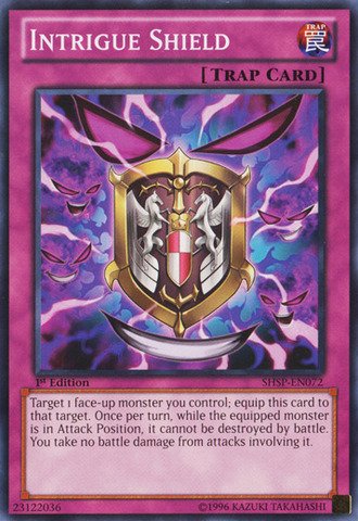 Yu-Gi-Oh! - Intrigue Shield (SHSP-EN072) - Shadow Specters - 1st Edition - Common