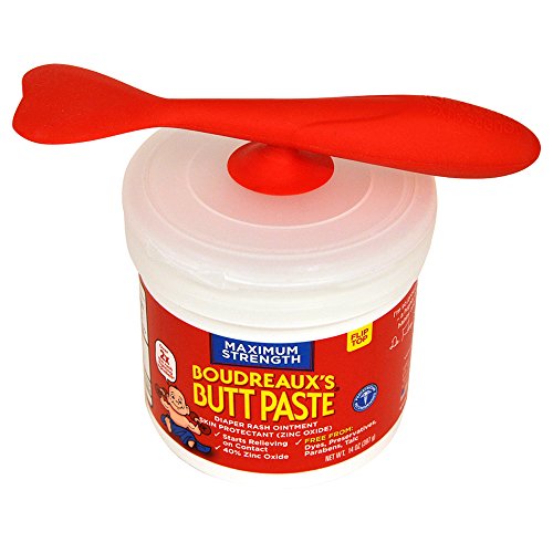 Boudreaux's Butt Paste Diaper Rash Ointment & Applicator, Maximum Strength, 14 Oz