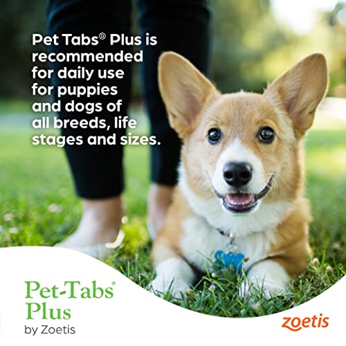 PetTabs Plus Multivitamin and Mineral Supplement for Puppies and Dogs of all Sizes and Life