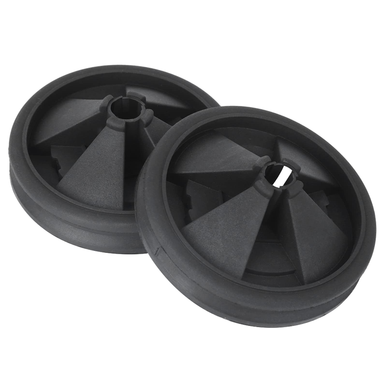 2 PCS Waste Disposal Spla-sh Plate Sink Baffle, Silicone Waste Disposer Cover Suitable for in-Sink-Erator 87 mm Outer Diameter（Sold by Jenngaoo）
