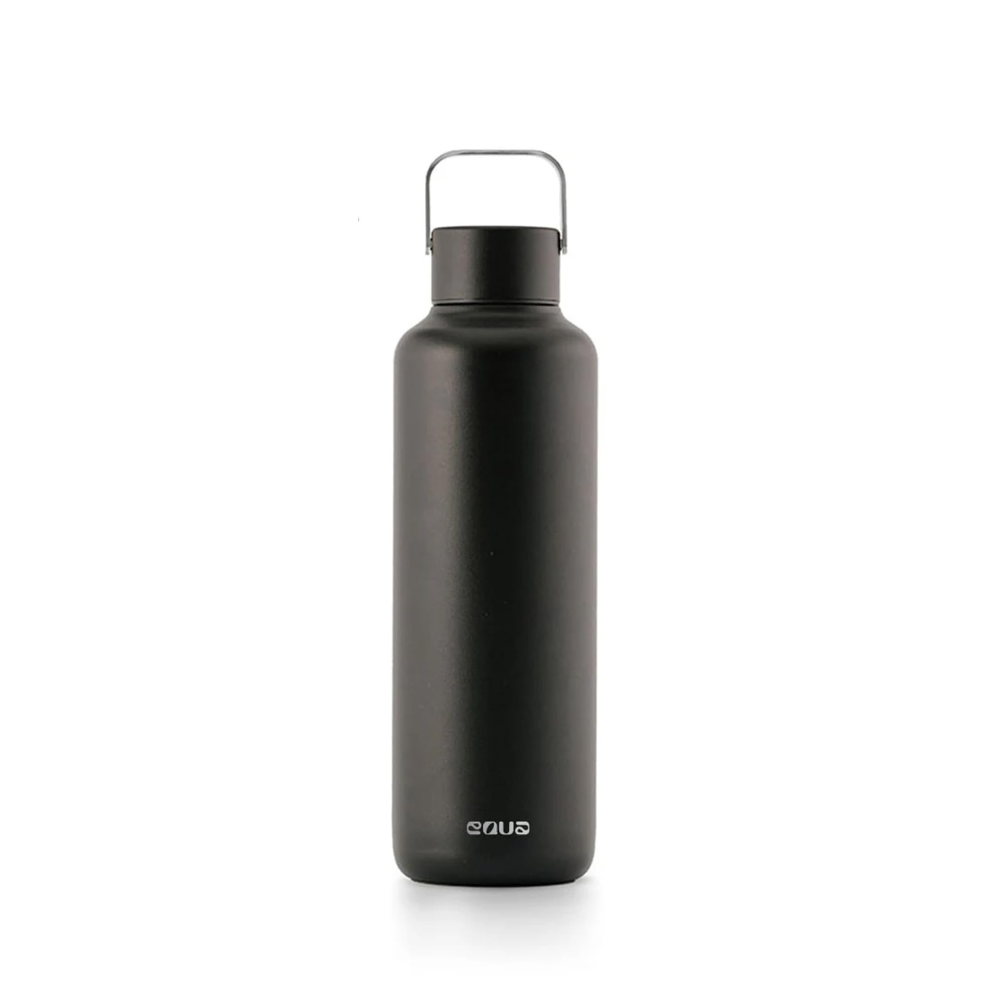 EQUA Timeless Insulated Water Bottle, Gym Bottle, Double Walled Stainless Steel, 24 Hours Cold or Up to 12 Hours Hot, BPA Free, Leak-Proof, Durable, Multifunctional (Dark, 600ml) — image 1
