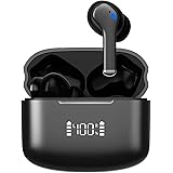 GDJBA in Ear Headphones Noise Canceling Earbuds Wireless 5.3 Bluetooth Headphones with Noise Cancelling Microphone HiFi Sound