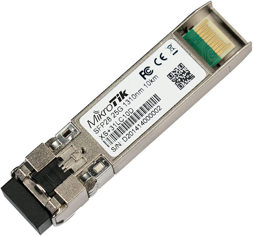 MikroTik XS+31LC10D 10G SFP+ 25G SFP28 10km Transceiver Module