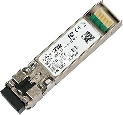 MikroTik XS+31LC10D 10G SFP+ 25G SFP28 10km Transceiver Module