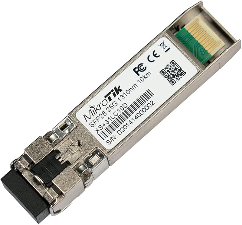 MikroTik XS+31LC10D 10G SFP+ 25G SFP28 10km Transceiver Module