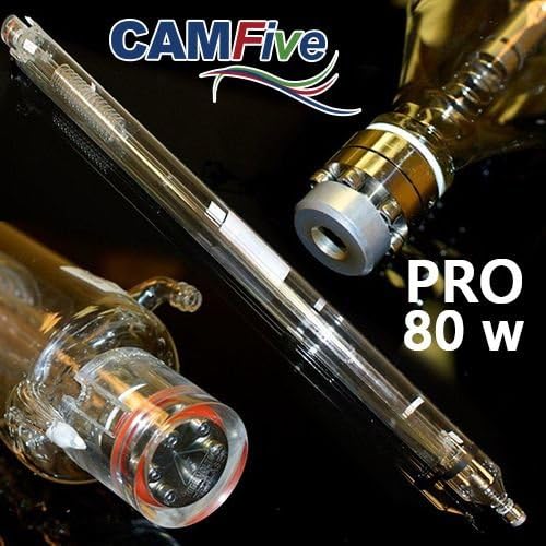 CAMFive Laser CO2 Glass Tube 80W Model PRO80 for Laser Cutter & engravers