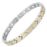 Womens Titanium Magnetic Therapy Ankle Anklet Bracelet for Arthritis Pain Relief and Tarsal Tunnel Adjustable