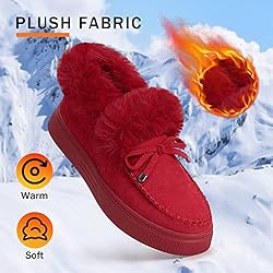 TINSTREE Winter Flat Boots Warm Durable Shoes