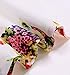 Desiraa Women Slim Flower Print A-Line Maxi Long Dress Large White