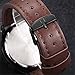 Misskt Men's Fashion Casual Sport Watches Men Waterproof Leather Quartz Watch