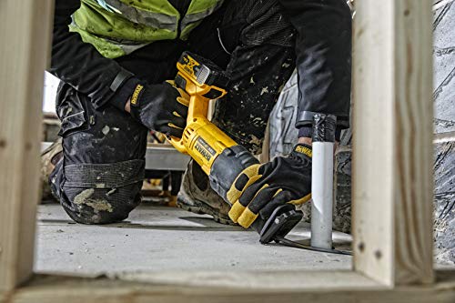 DeWalt Akku-Säbelsäge (18V, elektrische Hubzahl-Regulierung und elektronische Motorbremse, werkzeuglose Sägeblatt… – Bild 7