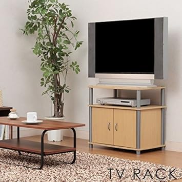 Amazon Co Jp テレビラック テレビ台 ナチュラル 幅60cm 20型