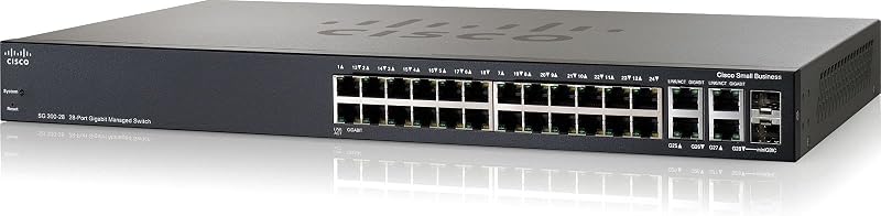 Cisco SG300-28 28-Port Gigabit Managed Switch SRW2024-K9-EU