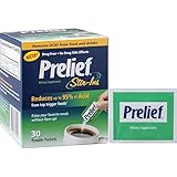 Prelief Acid Reducer Powder Stir-ins 30 Count Dietary Supplement to Reduce up to 95% of The Acid in High-Acid Food and Beverages
