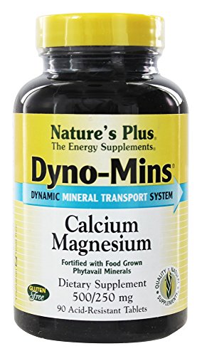 Nature's Plus - Dyno-Mins Cal/Mag 500/250 - 90 Tablets