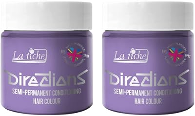 La Riche Directions Semi-Permanent Hair Color Lilac 100ml Tub 2x