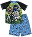 Lego Ninjago Boys' Big Ninja Moves 2-Piece Pajama Short Set, BLUBLK, 6/7