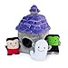 ZippyPaws - Holiday Burrow, Interactive Squeaky Hide and Seek Plush Dog Toy - Haunted House