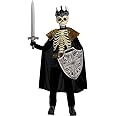 amscan Kids Dark King Costume Set - Large (12-14) 1 Set - Regal & Mystical Halloween Outfit for Boys, Perfect for Parties & Performance