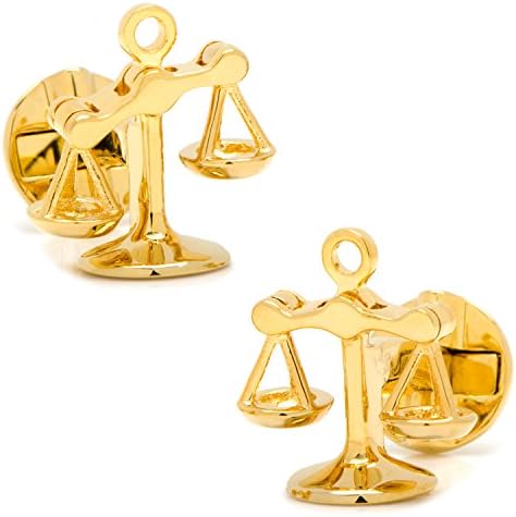 Ox and Bull Trading CompanyMoving Parts Scales of Justice Cufflinks