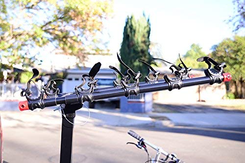 Allen Sports Deluxe 5-Bike Hitch Mount Rack with 2-Inch Receiver (Certified Refurbished)