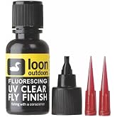 Loon Outdoors FLUORESCING UV CLEAR FLY FINISH, 1/2 oz