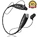 Phaiser BHS-930 Bluetooth Stereo Around-the-Neck Earphones with Mic, Black