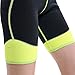 GoldFin Women's Wetsuit Shorts Pants 2mm Neoprene Shorts, Keep Warm for Diving Snokeling Swimming Surfing Scuba Pants with Pocket, BS003 (XL, Black+Yellow)