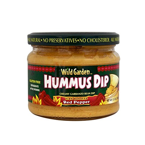 Wild Garden Hummus, Fire Roasted Pepper, 10.74 OZ (PACK - 3)