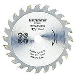 Genesis GAPCS351 24 Tooth TCT Saw Blade, 3 1/2