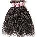 Klaiyi Hair 10A Malaysian Curly Hair 3 Bundles 8 10 12inch Real Virgin Human Hair Weave Extensions Multiple Choice Natural Color 95-100g/pc