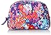Vera Bradley Women's Cotton Large Zip Cosmetic Makeup Organizer Bag, Impressionista, One Size