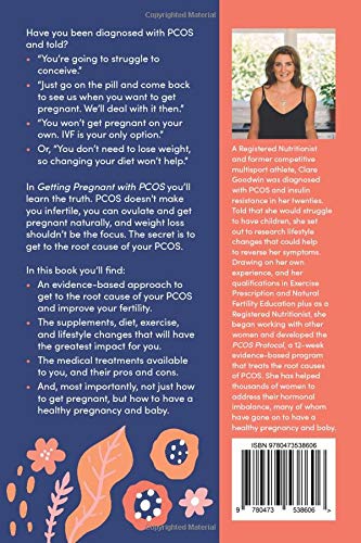 Getting Pregnant With Pcos An Evidence Based Approach To Treat The Root Causes Of Polycystic Ovary Syndrome And Boost Your Fertility Amazon De Goodwin Rn Clare Fremdsprachige Bucher