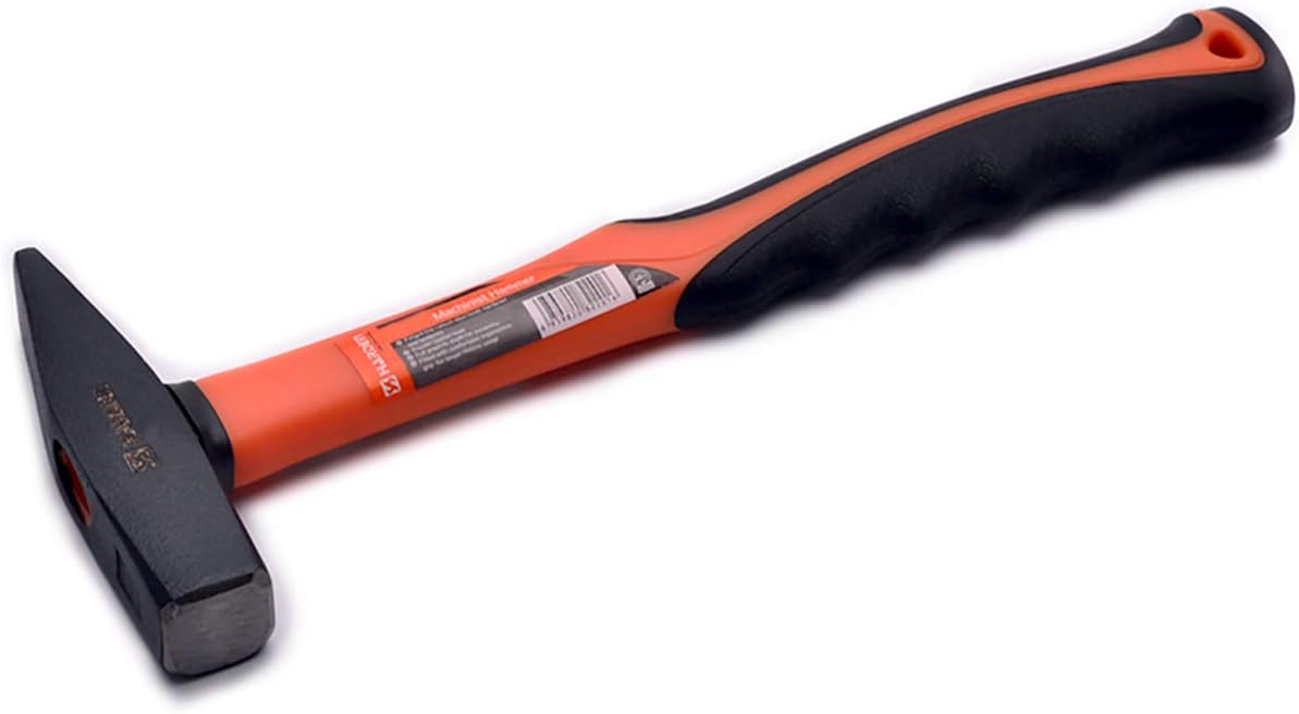 Harden 500 gms Professional Machinist Hammer with Fiberglass Handle