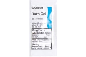 MOUNTAINSAFE Safetec Burn Gel 0.9 Gram 25 Count resealable Bag