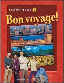Teacher Wraparound Edition Glencoe French 1 Bon Voyage Glencoe French Bon Voyage One Schmitt Brille Lutz 9780078791451 Amazon Com Books