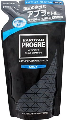 Karoyan Mens Scalp Shampoo Progre - 240ml (Green Tea Set)