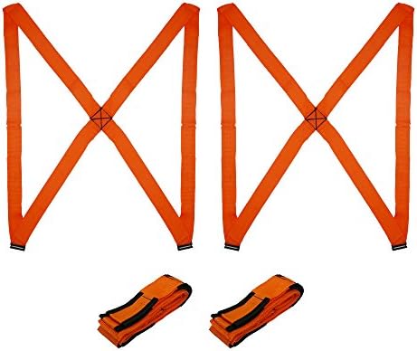 Lifting Moving Straps Carrying Belt T.G.Y Max Load 350 Pound Easy Carry Furniture, Appliances, Mattresses, or any Heavy Object 2 Person Moving Tool